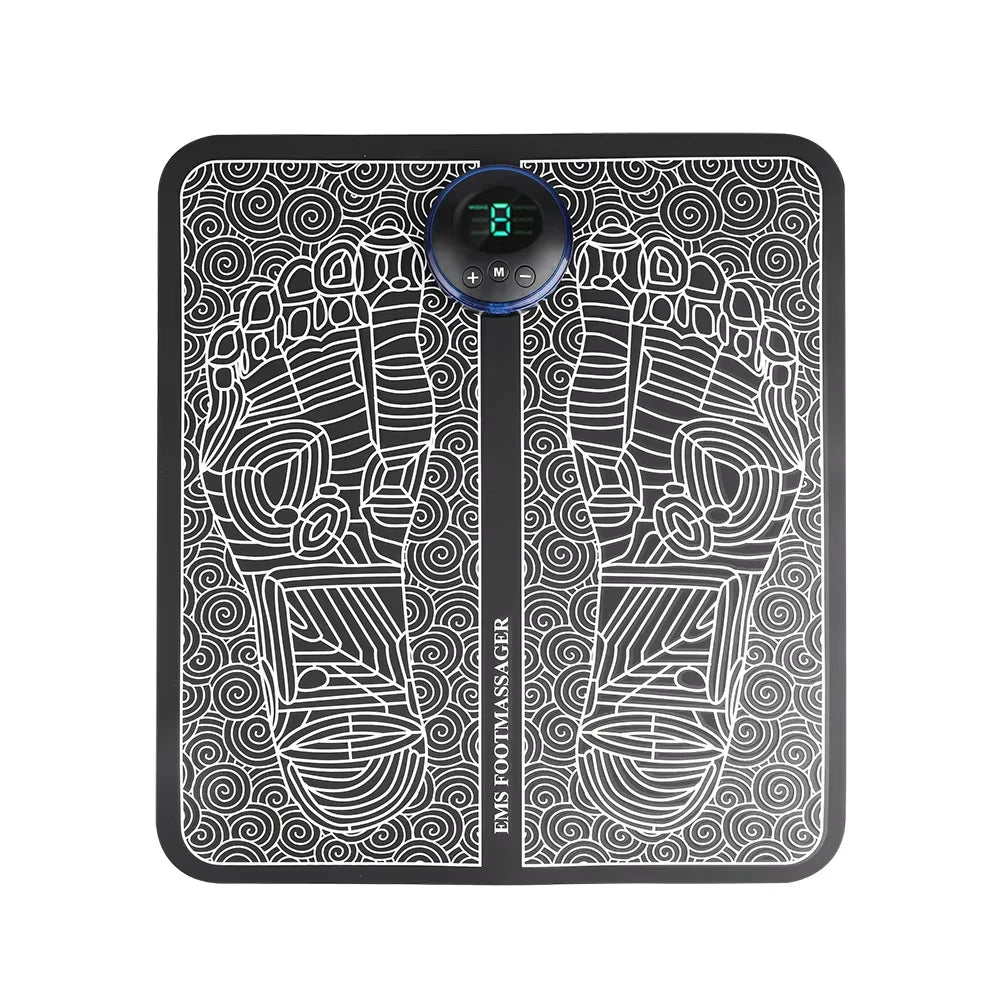 Electric Foot Massager Pad — Deep Muscle Relief Mat