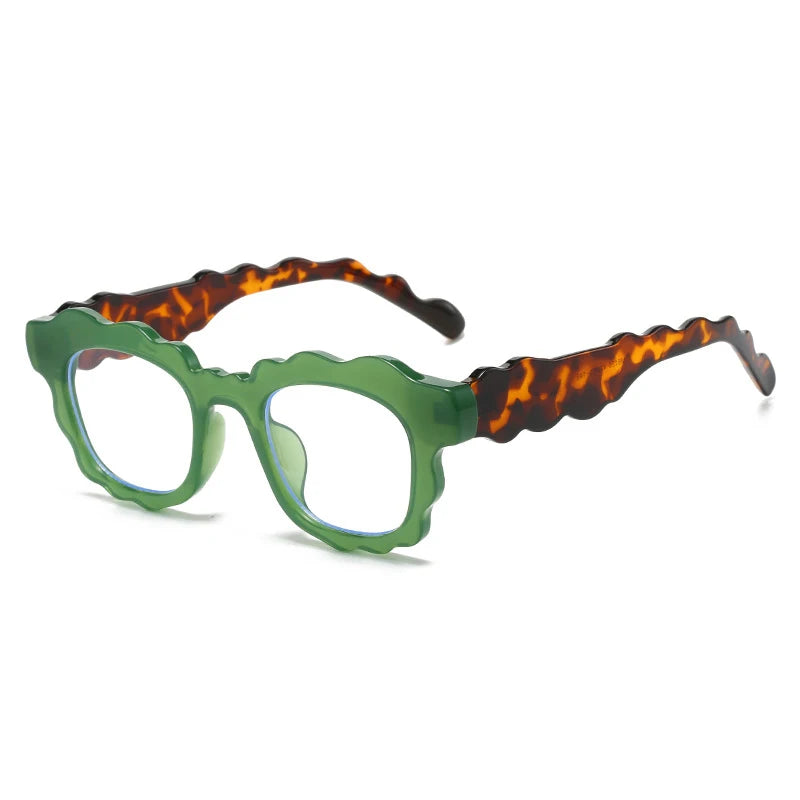Jelly Tint Square Sunglasses — Clear Gradient UV400