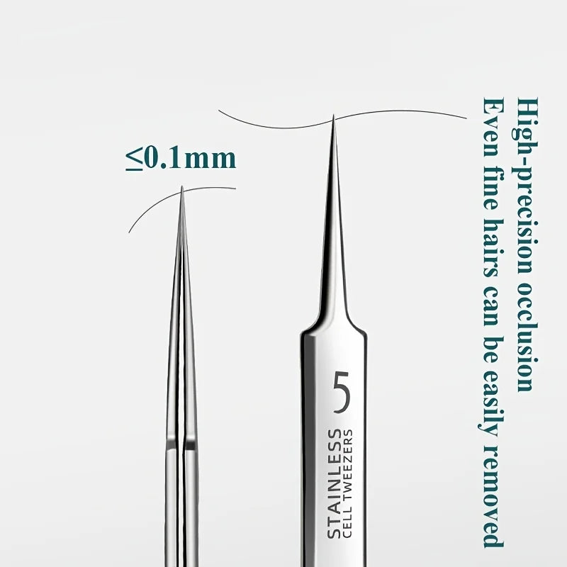 Blackhead Extractor Tweezers — Stainless Steel