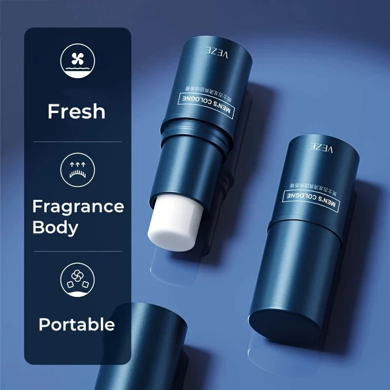 Men's Solid Perfume Stick — Light Fresh Travel Cologne
