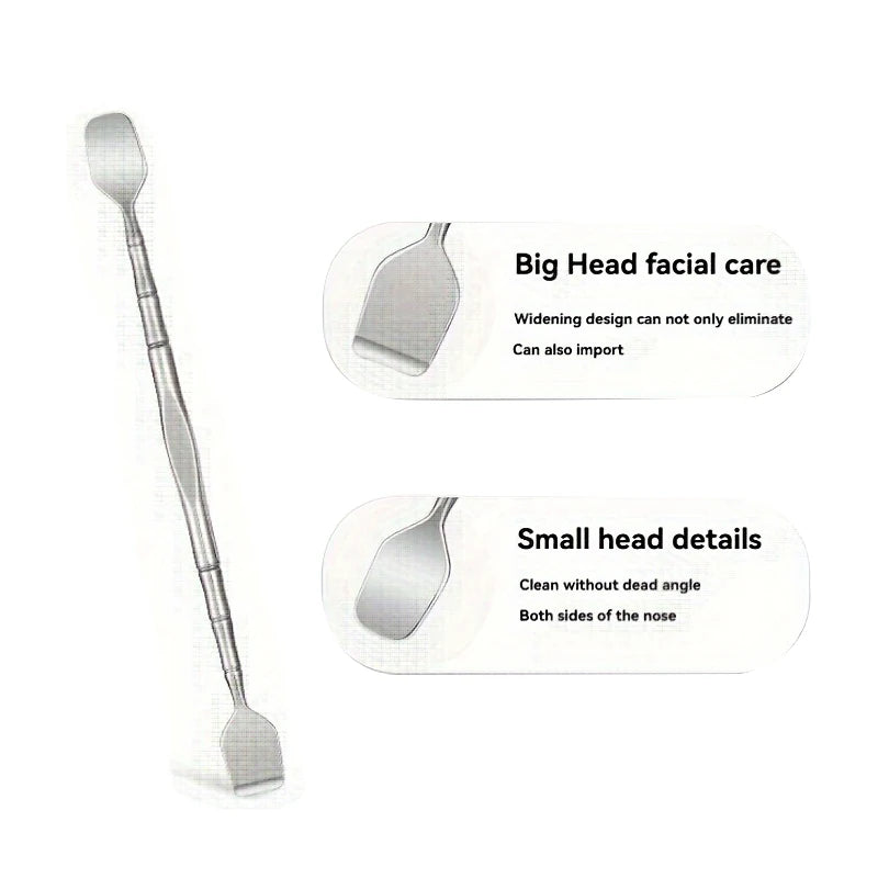 Double-Ended Blackhead Remover — Cleanse & Exfoliate
