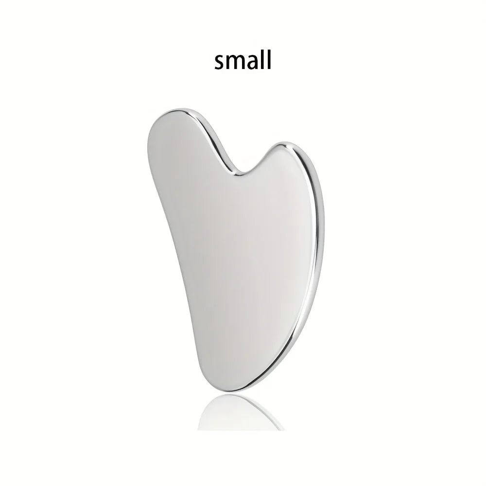 Stainless Steel Gua Sha — Cooling Face & Eye Tool