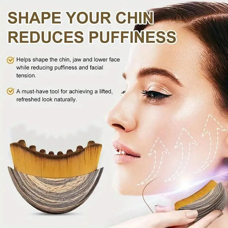 Lymphatic Drainage Face Brush — Sculpting Contour Massager