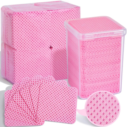 Lint-Free Nail & Lash Wipes — 200 Pack