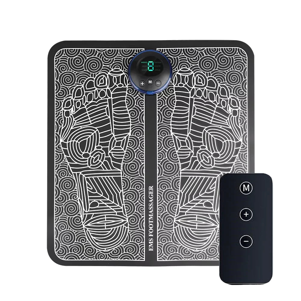 Electric Foot Massager Pad — Deep Muscle Relief Mat