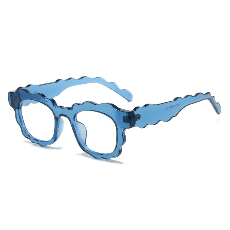 Jelly Tint Square Sunglasses — Clear Gradient UV400