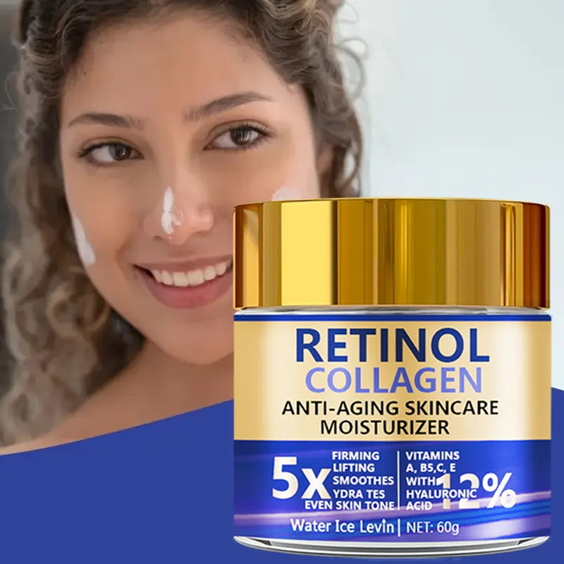Retinol & Collagen Face Cream 60g with Hyaluronic Acid