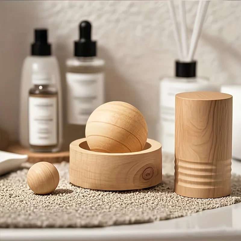 Wooden Mini Essential Oil Diffuser — Car & Home
