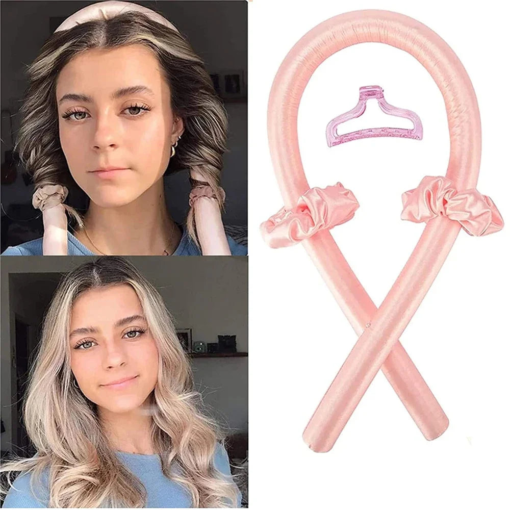 Heatless Curling Headband — No-Heat Silk Curls