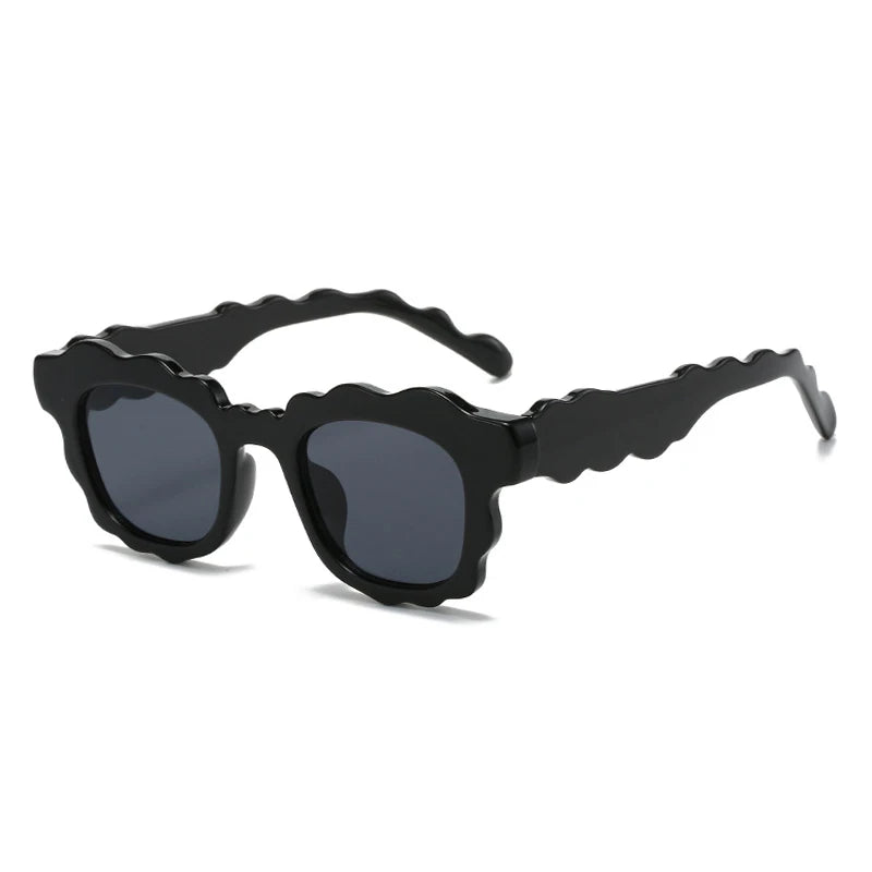 Jelly Tint Square Sunglasses — Clear Gradient UV400